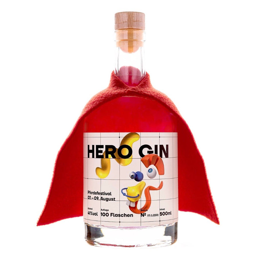 Hero Gin Pferdefest Edition 0,5l - 41% -